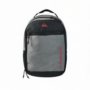 Quiksilver Bookie 2 Backpack Gray NWT Laptop School Travel Daypack Bag